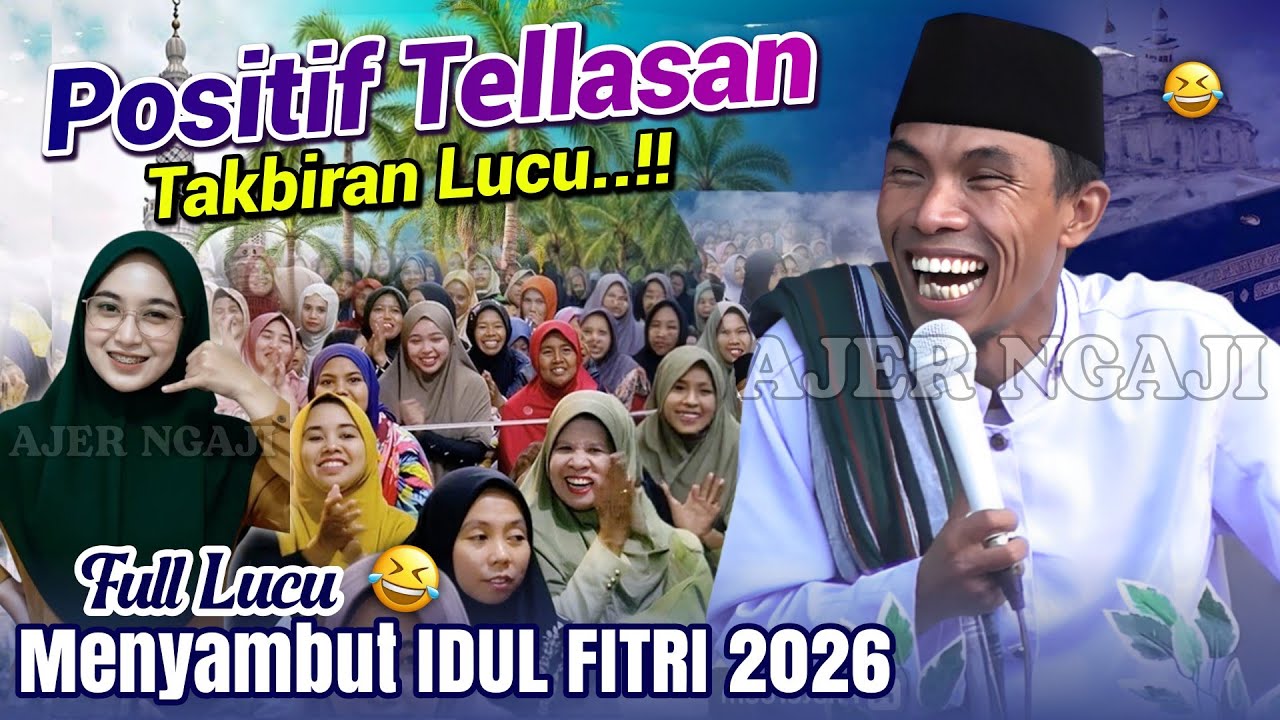 Menyambut Idul Fitri (Takbiran)‼️Ceramah KH KHOLIL YASIN Terbaru 2026 Full Lucu