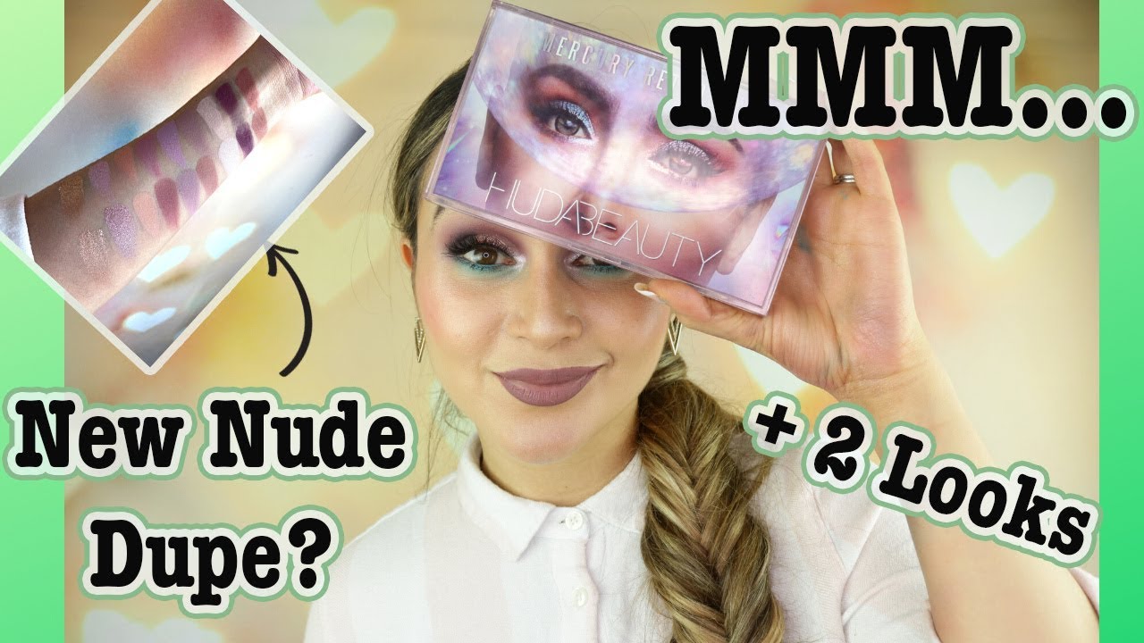 Mercury Retrograde Huda Beauty | Reseña Comparaciones y 2 Looks| Maquicienta