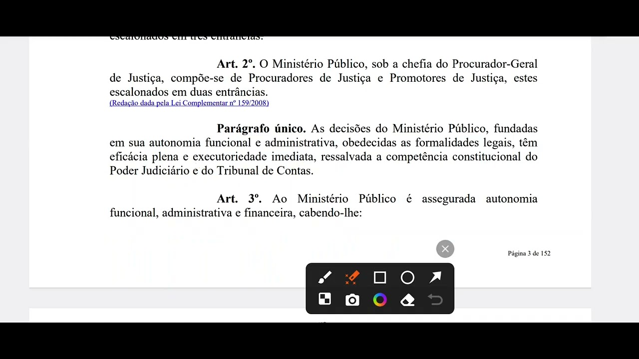 Aula 1 Legislação do MPSE artigo por artigo COMENTADO, lei 02 de novembro de 1990.