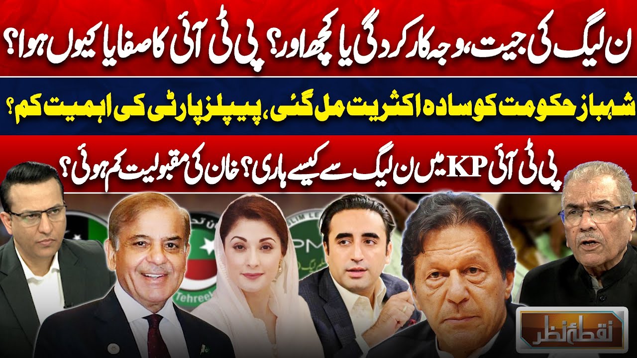 By Elections 2025: PMLN&rsquo;s Win | PTI Collapse, Khan&rsquo;s Popularity Falling | Blow to PPP | Nuqta Nazar