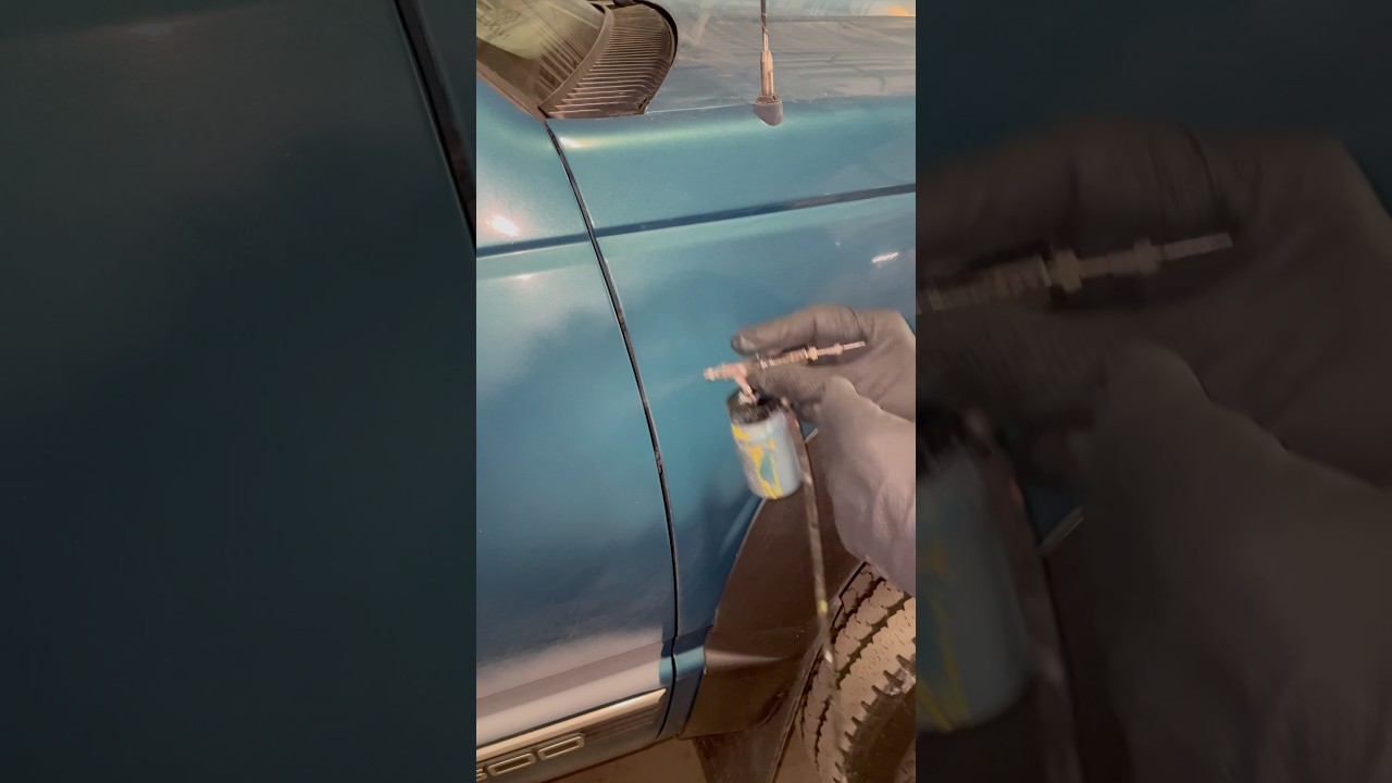 Yep, more truck touch ups!#airbrushing #airbrush #paintingtool #paintingtechnique