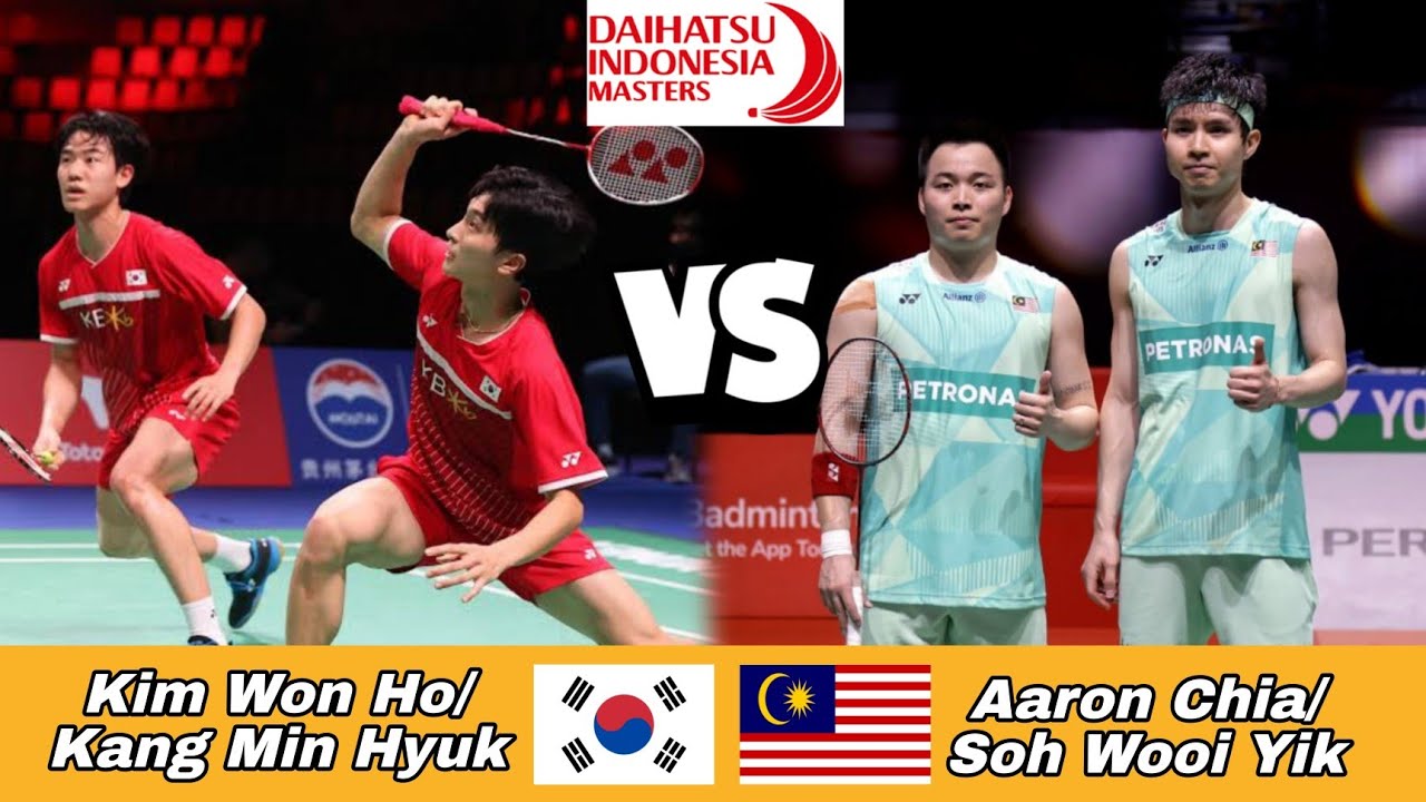 Amazing Match Aaron Chia/Soh Wooi Yik (MAS) vs Kim Won Ho/Kang Min Hyuk (KOR)