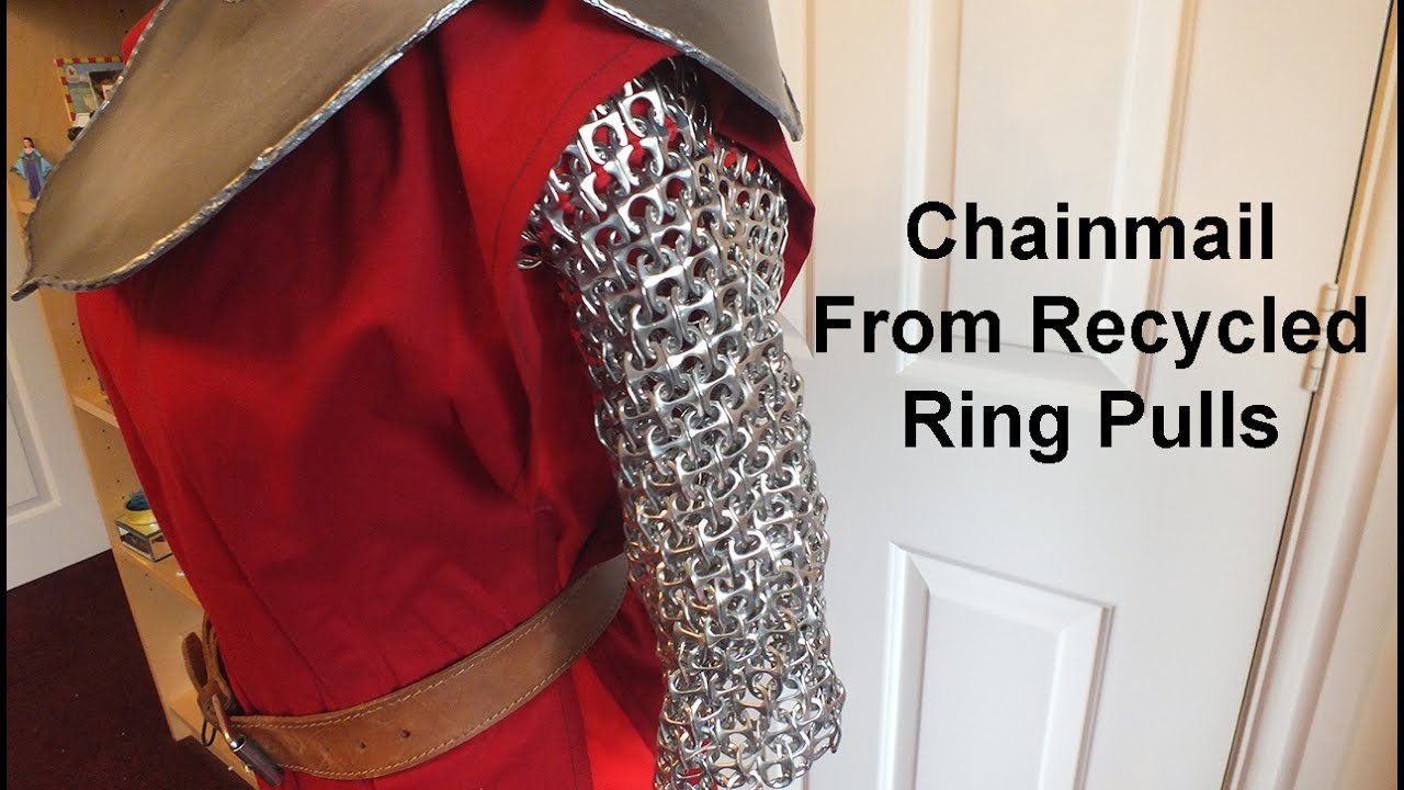 How to make Chain Mail out of recycled ring pulls