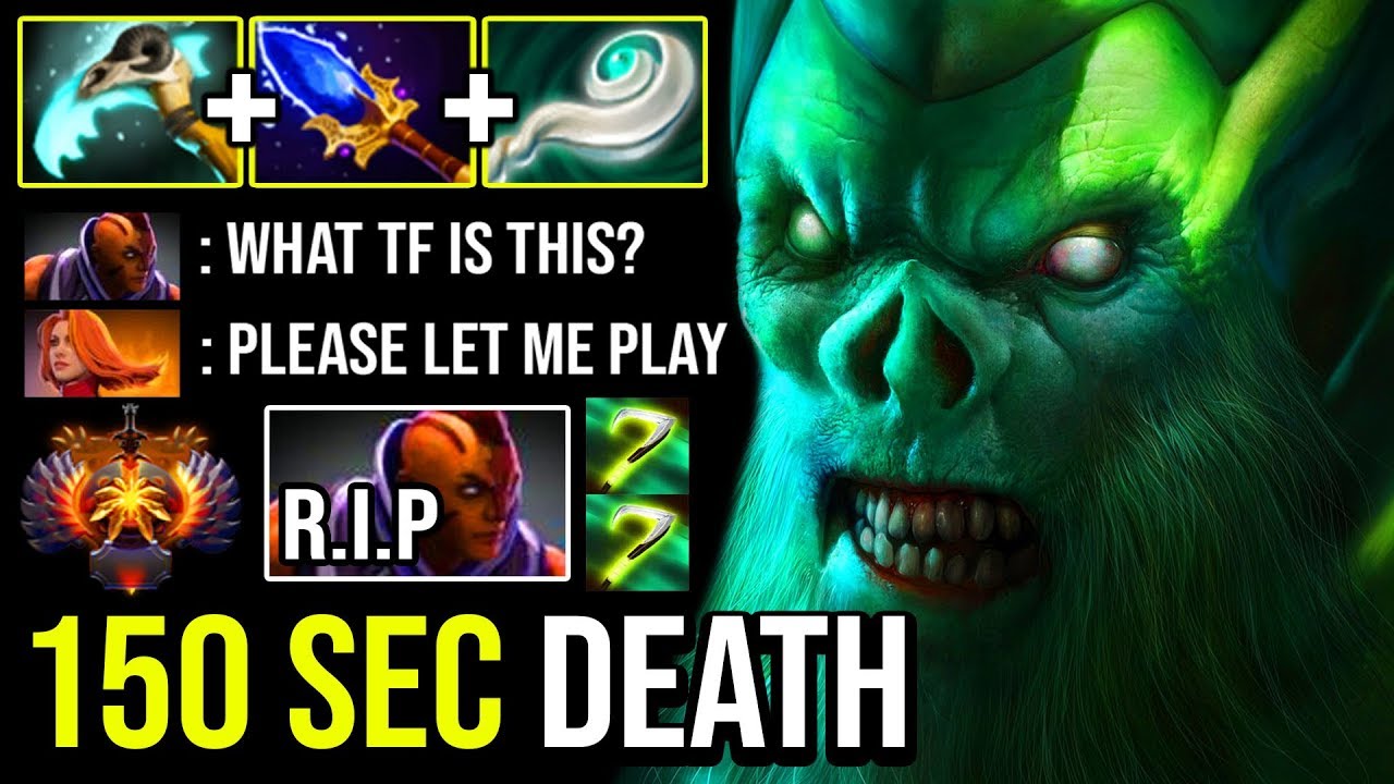 FORGOTTEN IMBA MID IS BACK! Crazy 150s Death Scepter Necrophos Vs Pro Anti Mage DotA 2
