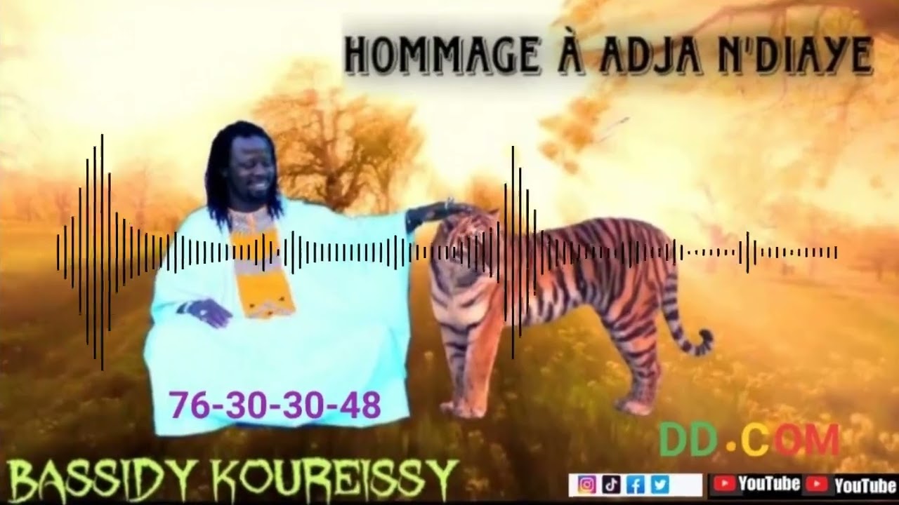 BASSIDY KOUREISSY-HOMMAGE- À ADJA N'DIAYE ( SON OFFICIEL 2022)
