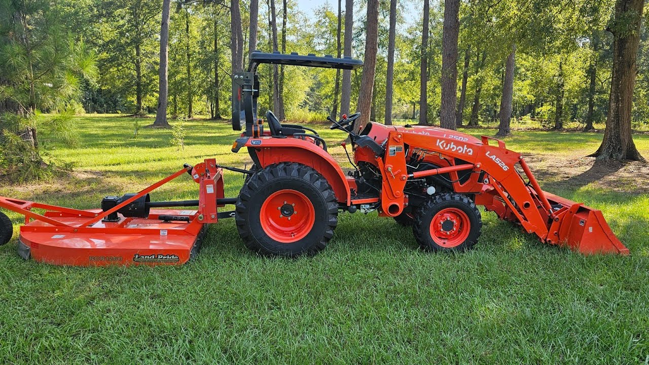 Обзор Kubota L2502 2024 года