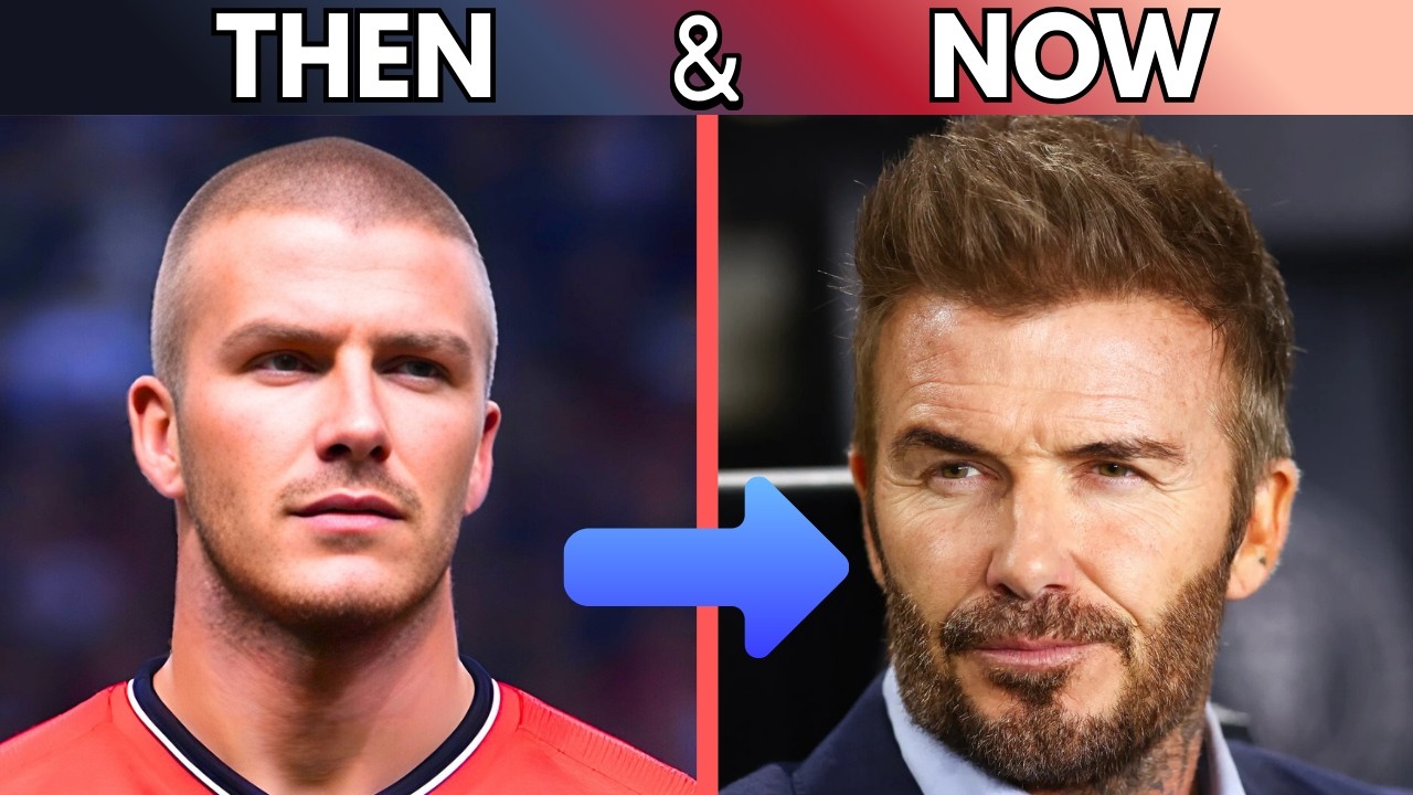 David Beckham at 50! The Extraordinary 30-Year Evolution of a Global Icon (Then and Now)