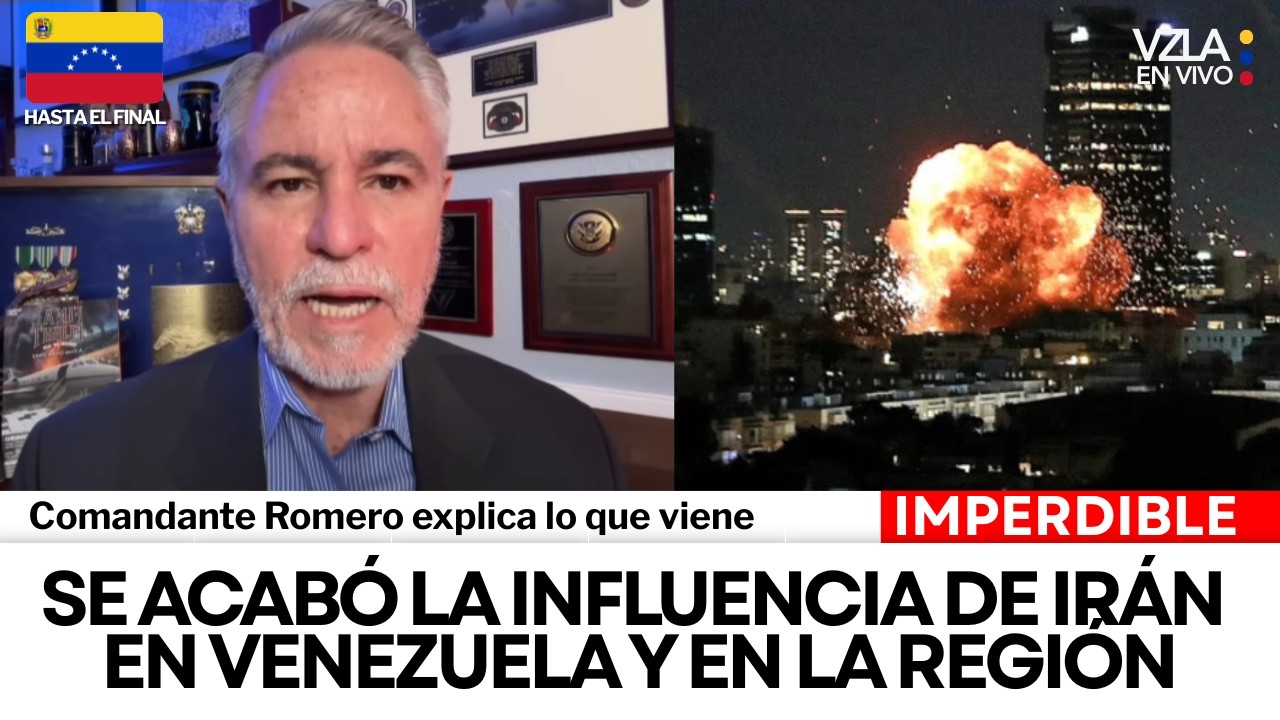 Se acabó la influencia de Irán en Venezuela y en la región: Comandante Romero explica lo que viene