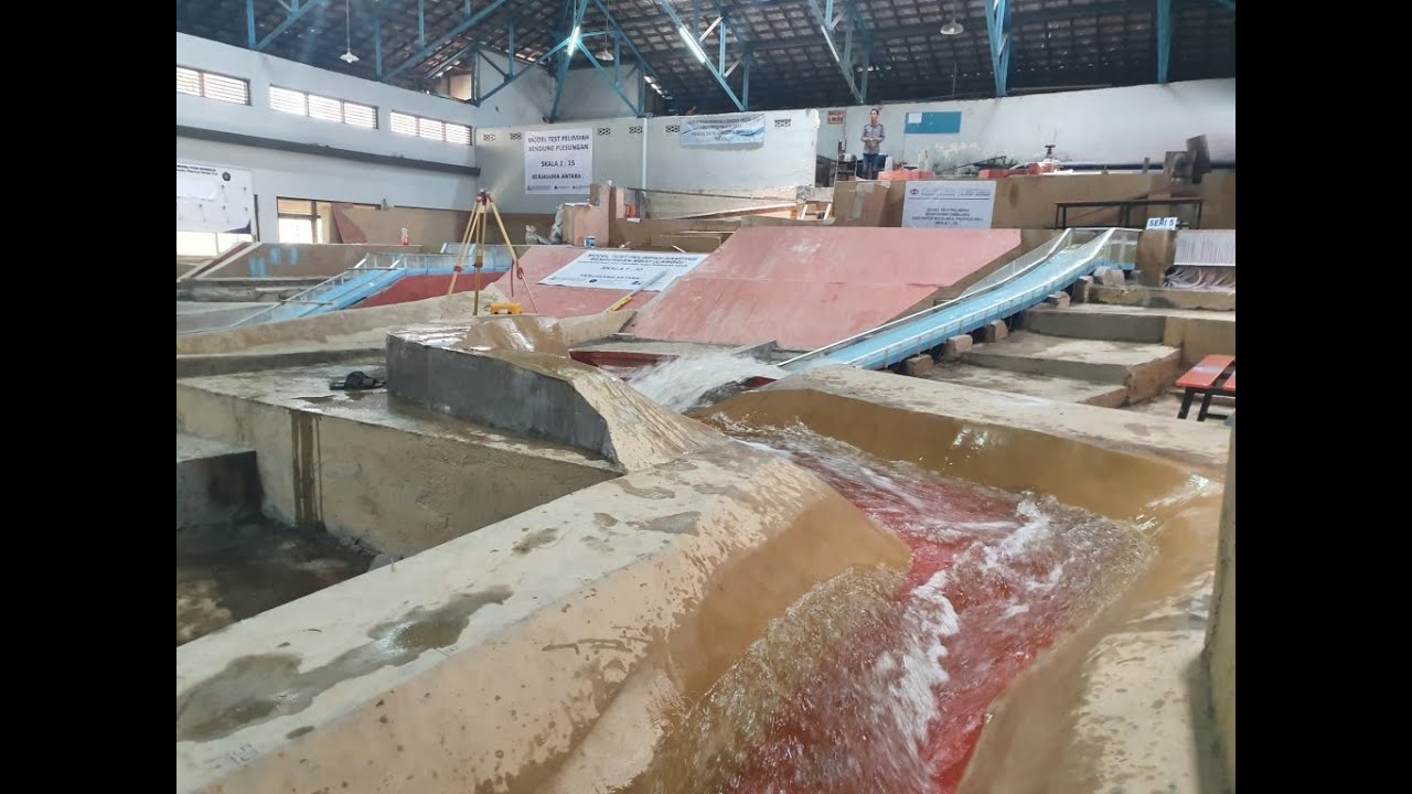 Model Test (Uji Model Fisik Hidrolika) Spillway Bendungan