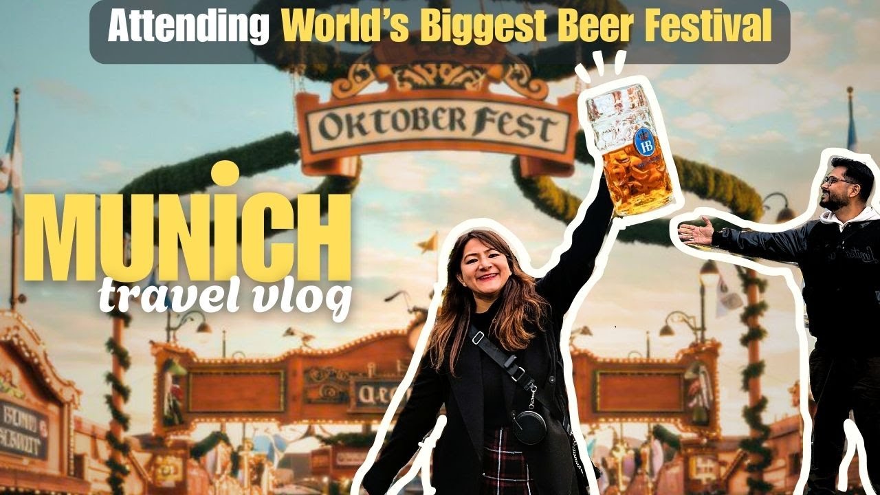 🇩🇪 Attending Oktoberfest 🍺| Best Places to Visit in Munich in 24 Hours | Final Stop of Europe Tour!