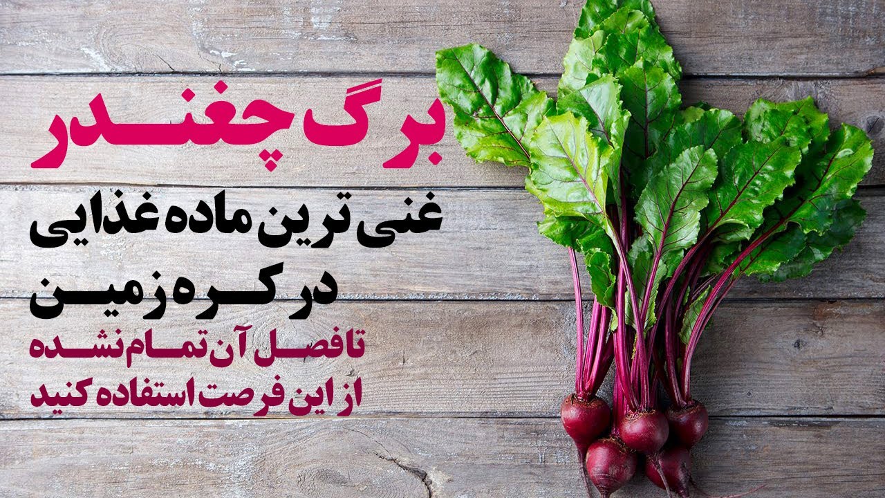 برگ چغندر مفیدتر است یا چغندر؟