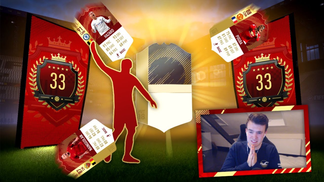 FIFA 18: OMG! ICON & 44 INFORMS IN 1 PACK!! 😱🔥 TOP 100 FUT CHAMPIONS MONTHLY REWARDS!!