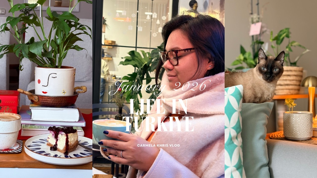 Life in Türkiye: January 2026 I New Year I Baking I Self-Care I Cats