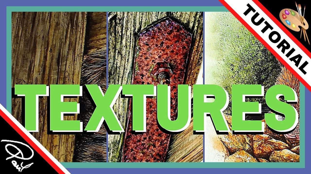 Watercolor Textures (10 Ways to Paint Realistic Texture)