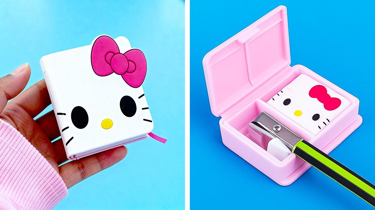 💕 DOE-HET-ZELF MINI KUNSTPROJECTEN VOOR SCHOOL 🎒