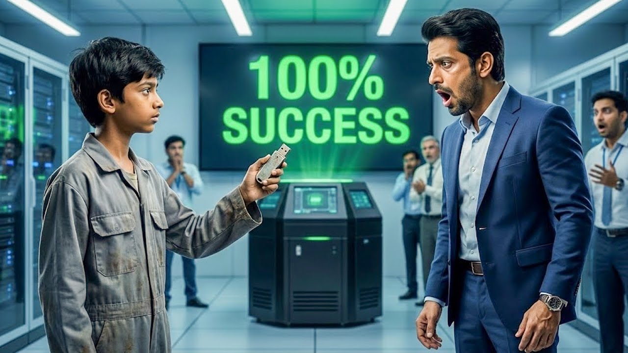 अनपढ़ लड़के ने कैसे बचाया 500 करोड़ का सुपर कंप्यूटर? सारे इंजीनियरों के होश उड़ गए! 🤯