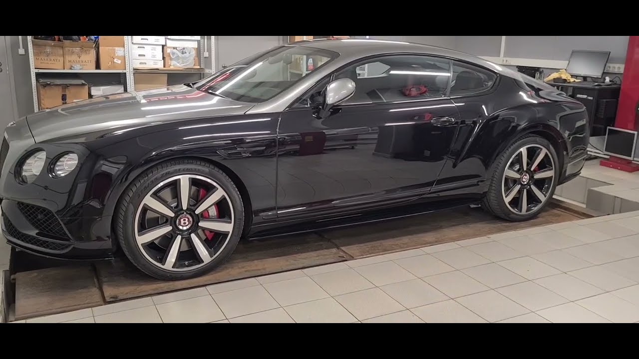 Bentley Continental GT: сколько стоит обслуживание(меняем тормоза)?