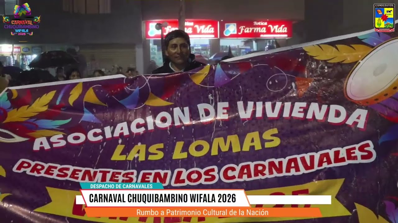 Arequipa: Barrio Lomas - Carnaval Chuquibambino WIFALA 2026