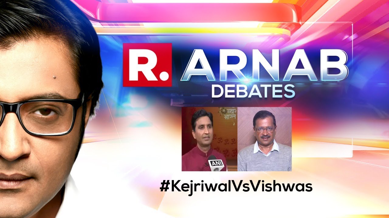 Battle Over Kumar Vishwas' Claim On Kejriwal-Who's Overreacting BJP Or AAP? | Arnab Goswami Debates