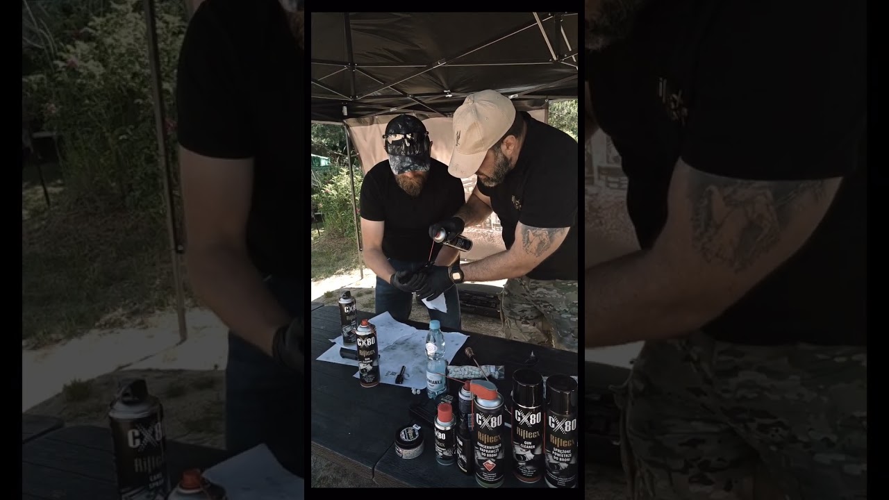 Projekt Ranger & Riflecx gun Care System. Czyszczenie i konserwacja broni kr&oacute;tkiej