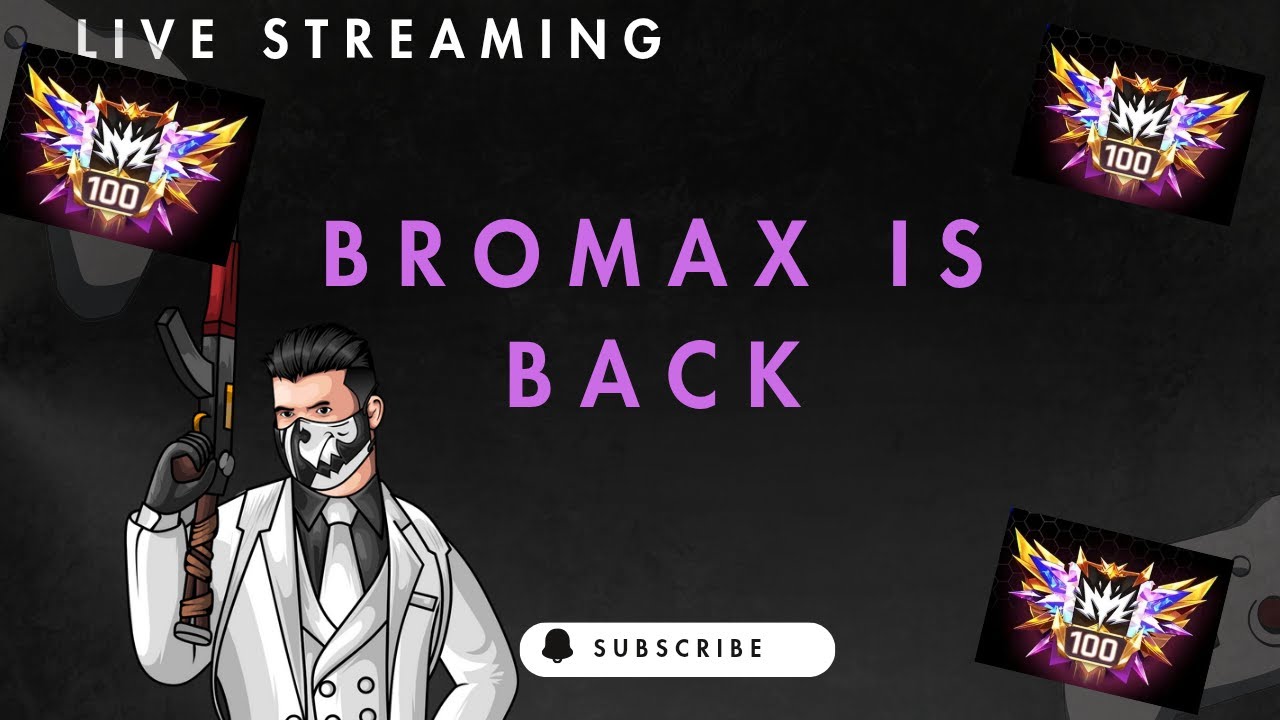 New Session  Rank Push Free Fire Max Bromax Back  Grandmaster Player Top 1 player Rank Push.