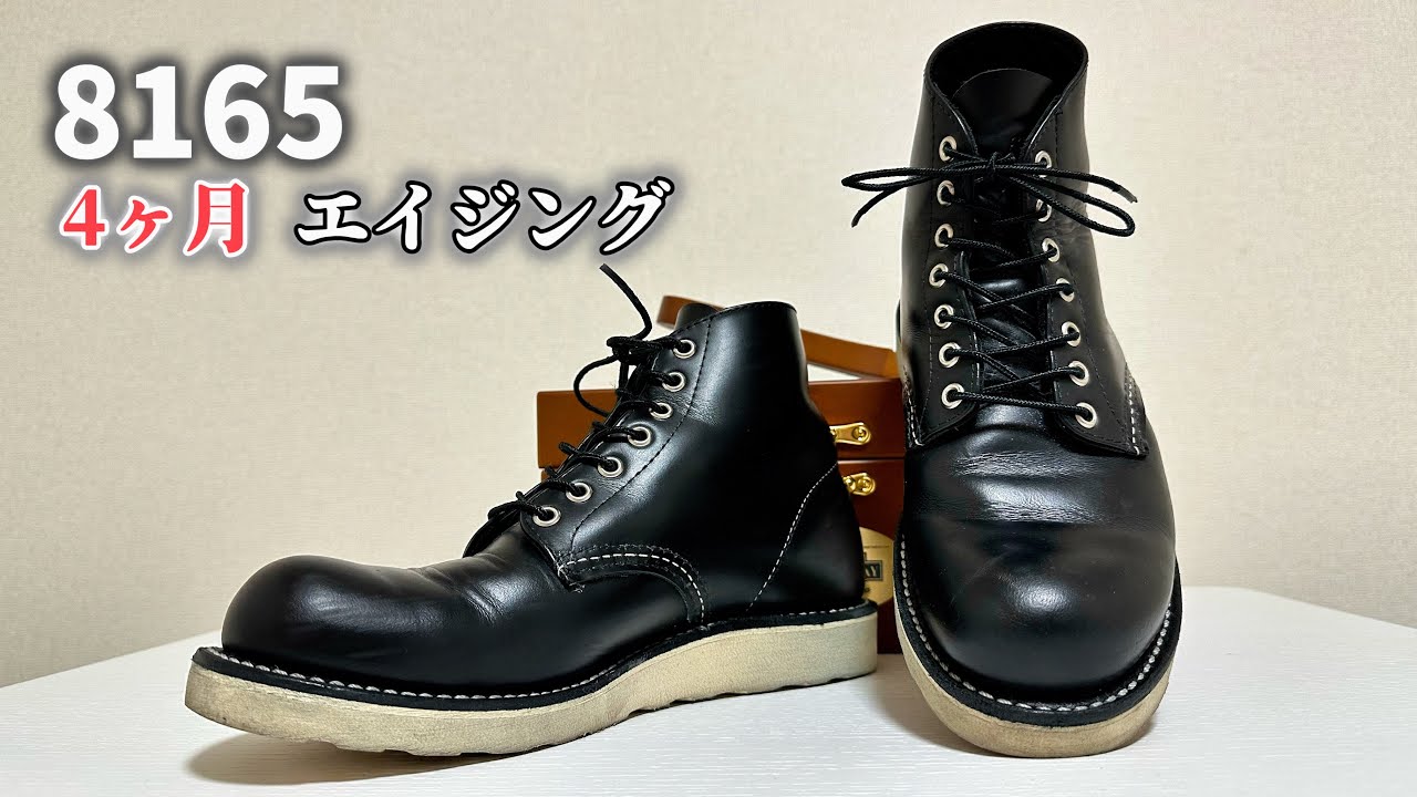 【黒のRedwing】8165を育てる楽しさ｜4ヶ月経過