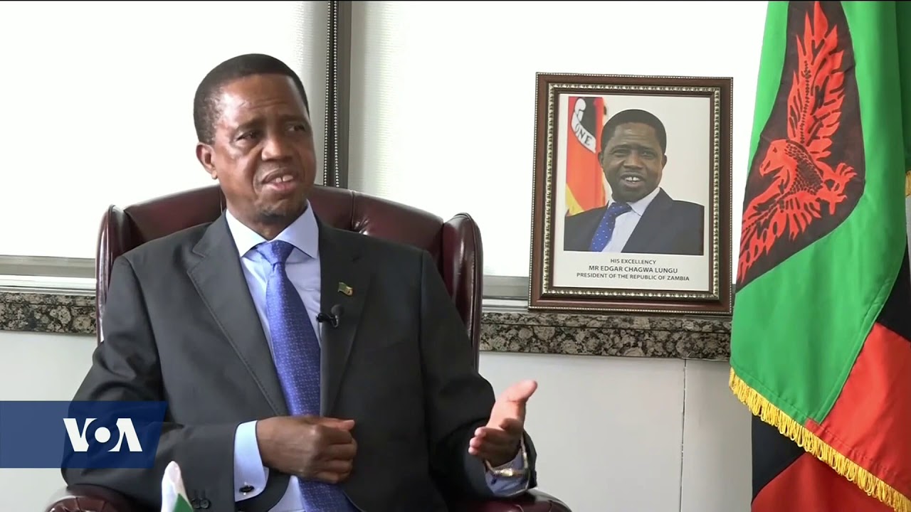 President Edgar Chagwa Lungu's Interview with VOA 2019