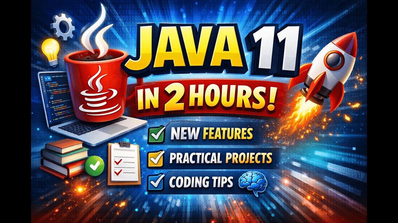 Java 11 Tutorial with Examples (Full Course) | Master Java in 120 Minutes #Java#Java11#JavaTutorial