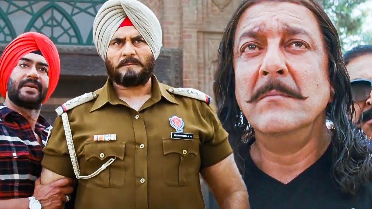 घर में तो पाजी, कुत्ता भी शेर होता है | Movie Name - Son Of Sardar | Action Movie Scene