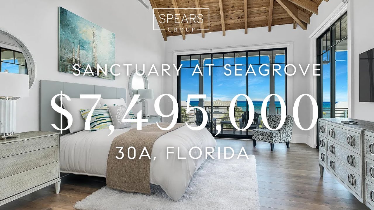 Take a Detailed Tour of this BEACH MANSION on 30A, Florida