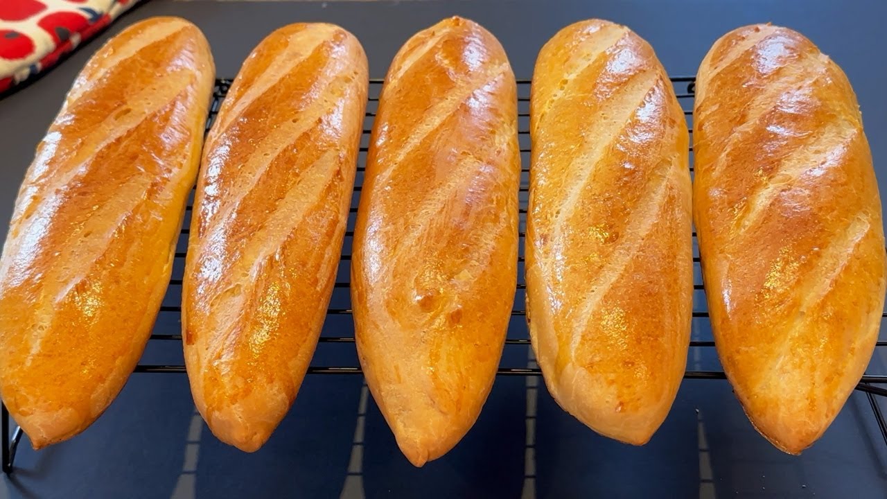 Baguettes moelleuses 🥖 avec ma pâte magique ✨