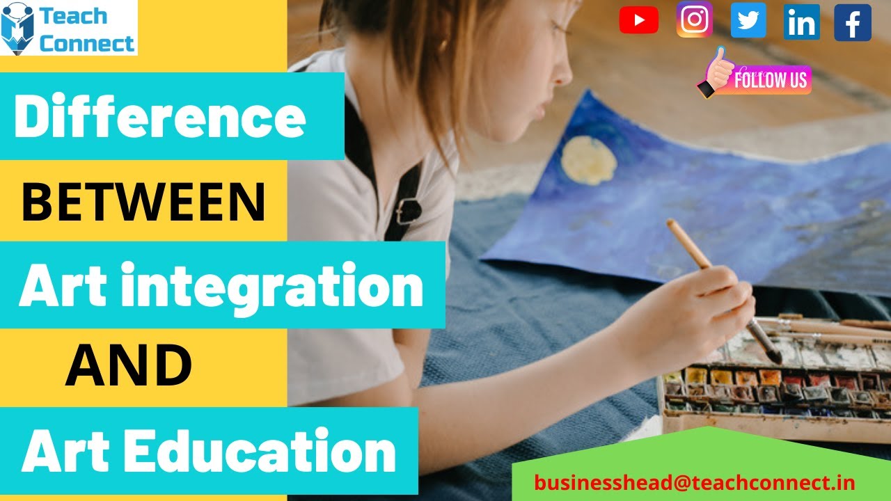 Difference between Art integration and Art education | #TeachConnect
