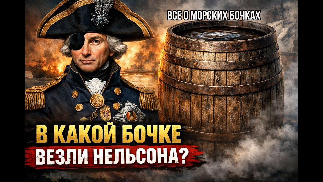 В какой бочке везли Нельсона? Все о морских бочках!