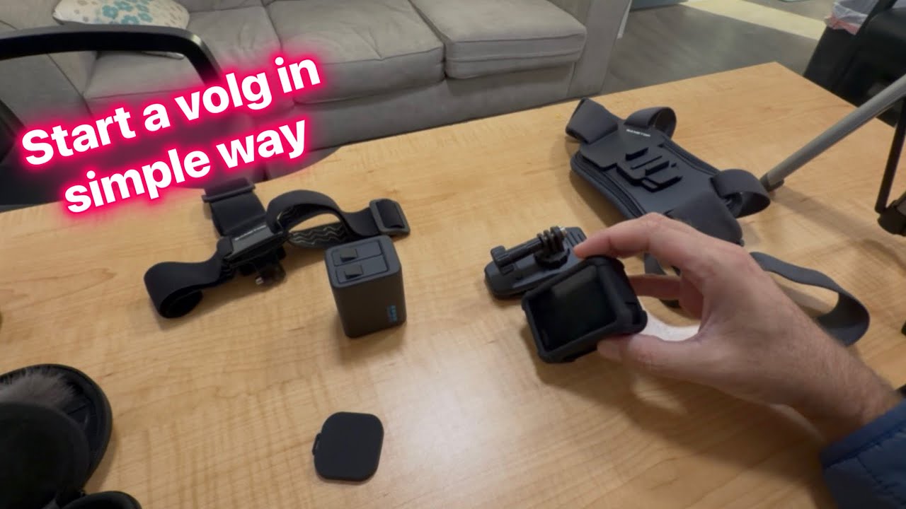 Easy way to start vlog