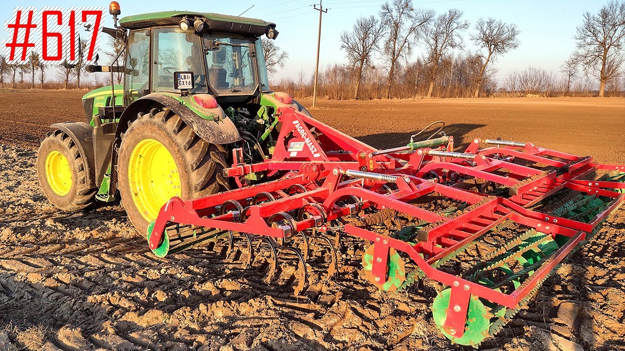 Prezentacja i uruchomienie nowego nabytku Agro-Masz AU42, pierwsza próba uprawy #617