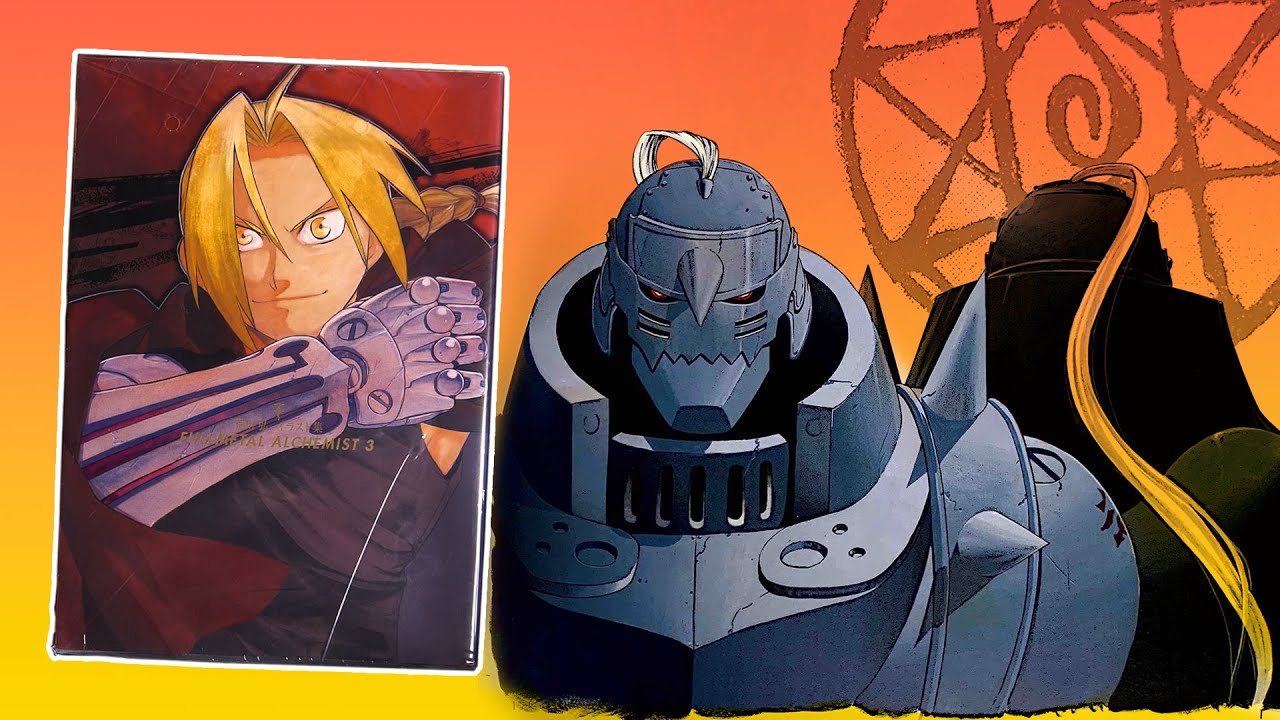 Full Metal Alchemist Art book Flip Through - Hiromu Arakawa