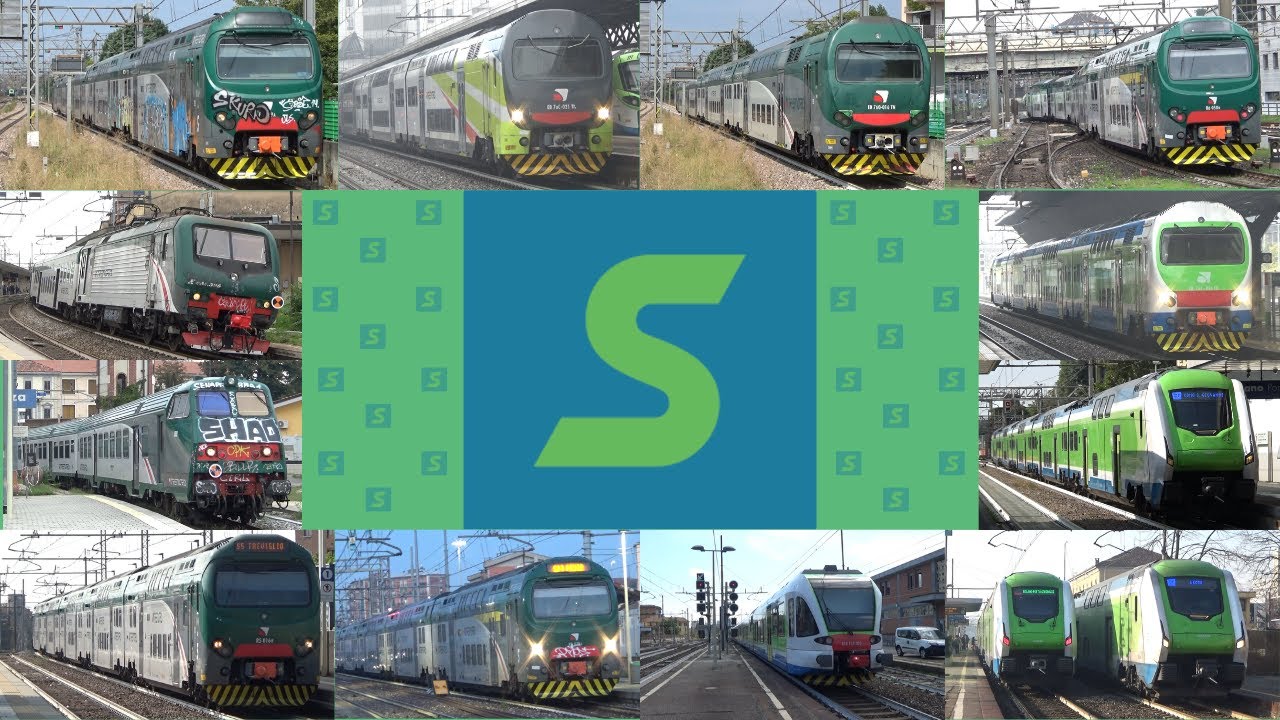 Tutte le linee Suburbane di Trenord - All Trenord Suburban lines