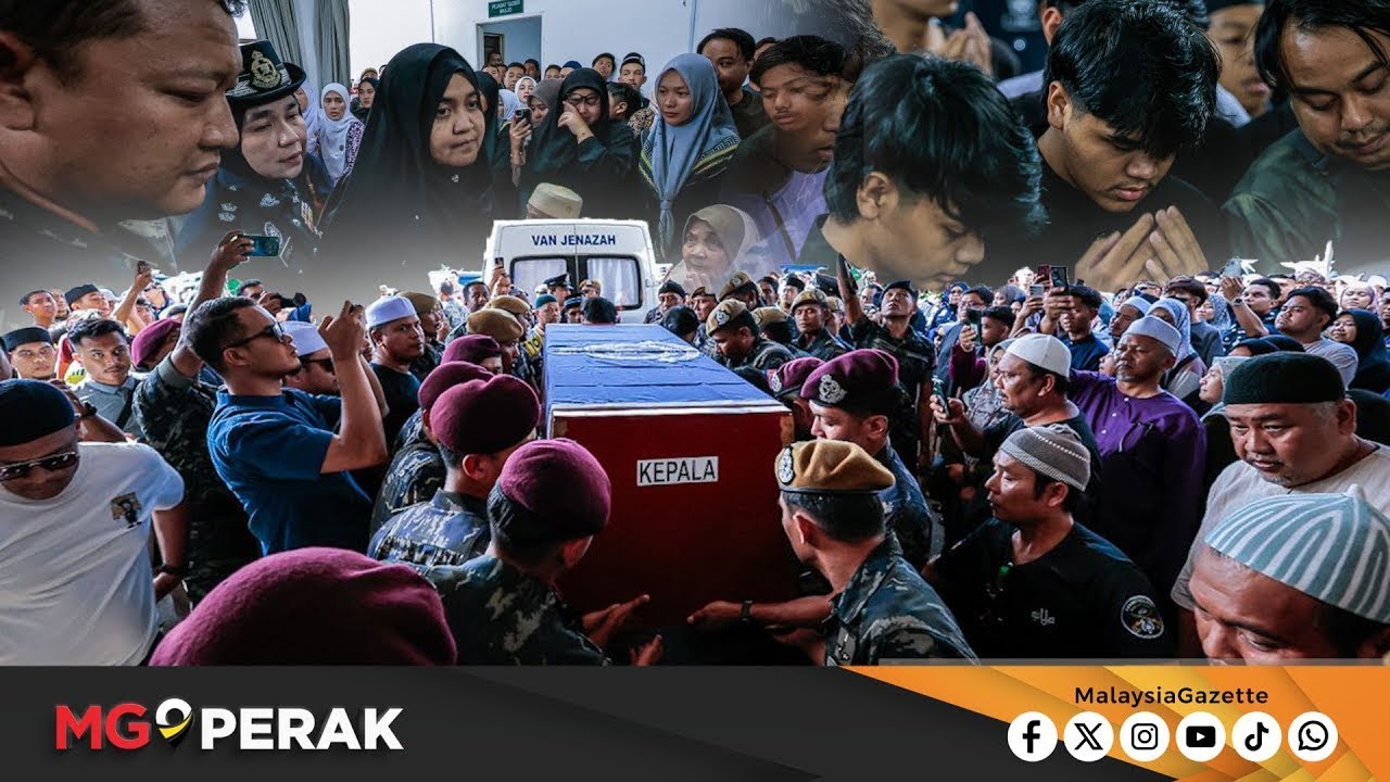 MGPerak: Komando Meninggal Dunia Ketika Latihan Menyelam Selamat Dikebumikan