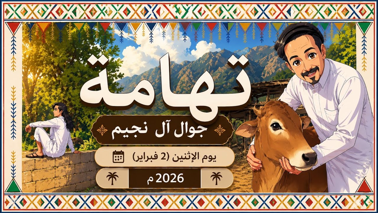 تهامة جوا ال نجيم ٢ فبراير، ٢٠٢٦