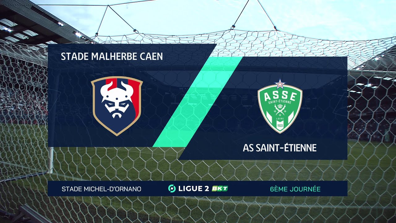 J6 Ligue 2 BKT : Le résumé vidéo de SMCaen 1-2 ASSE