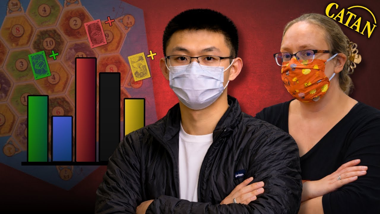 CATAN U.S. National Championship 2021 Final... with Card Tracking and Dice Statistics!