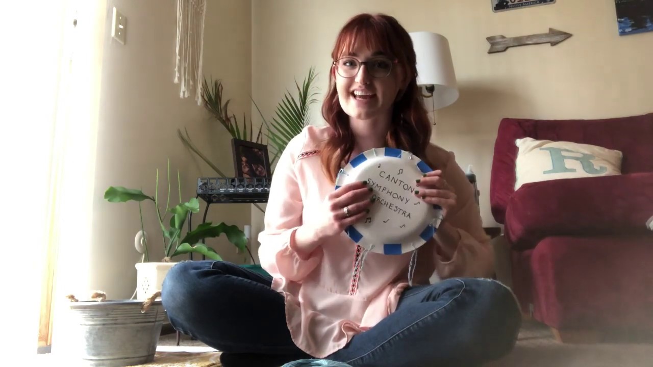 Music from Home: Percussion and Paper Plate Maracas