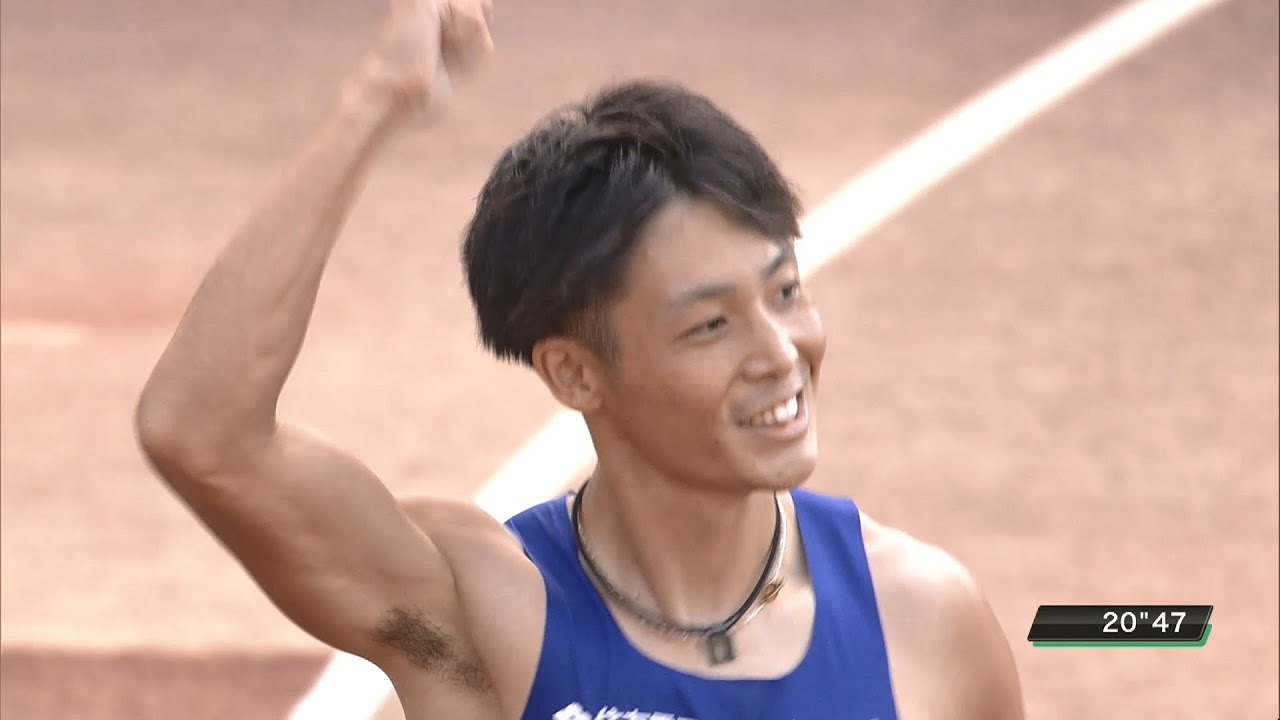 【第106回日本選手権】男子 200ｍ 決勝