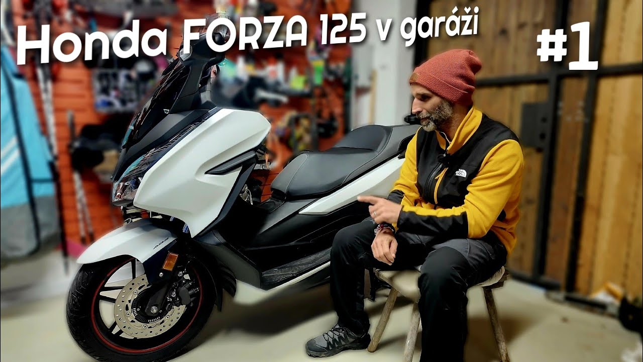 Я купил подержанный скутер Honda FORZA 125.
