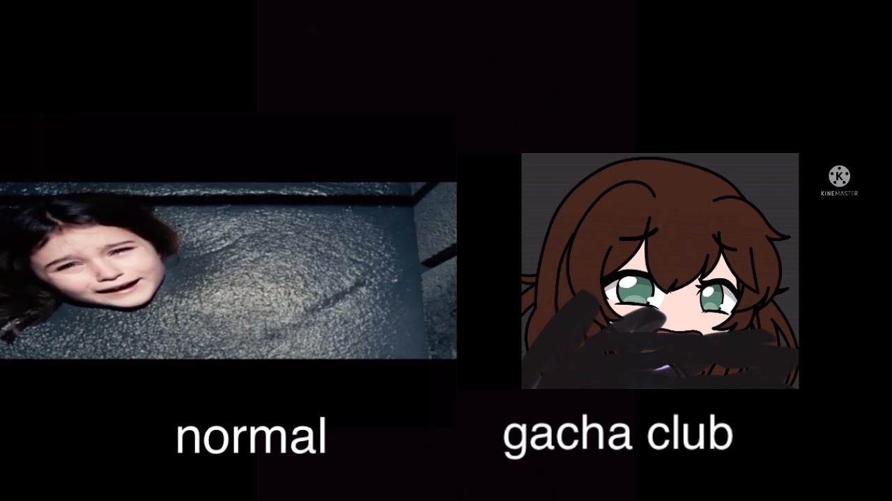 normal vs gacha club walled in