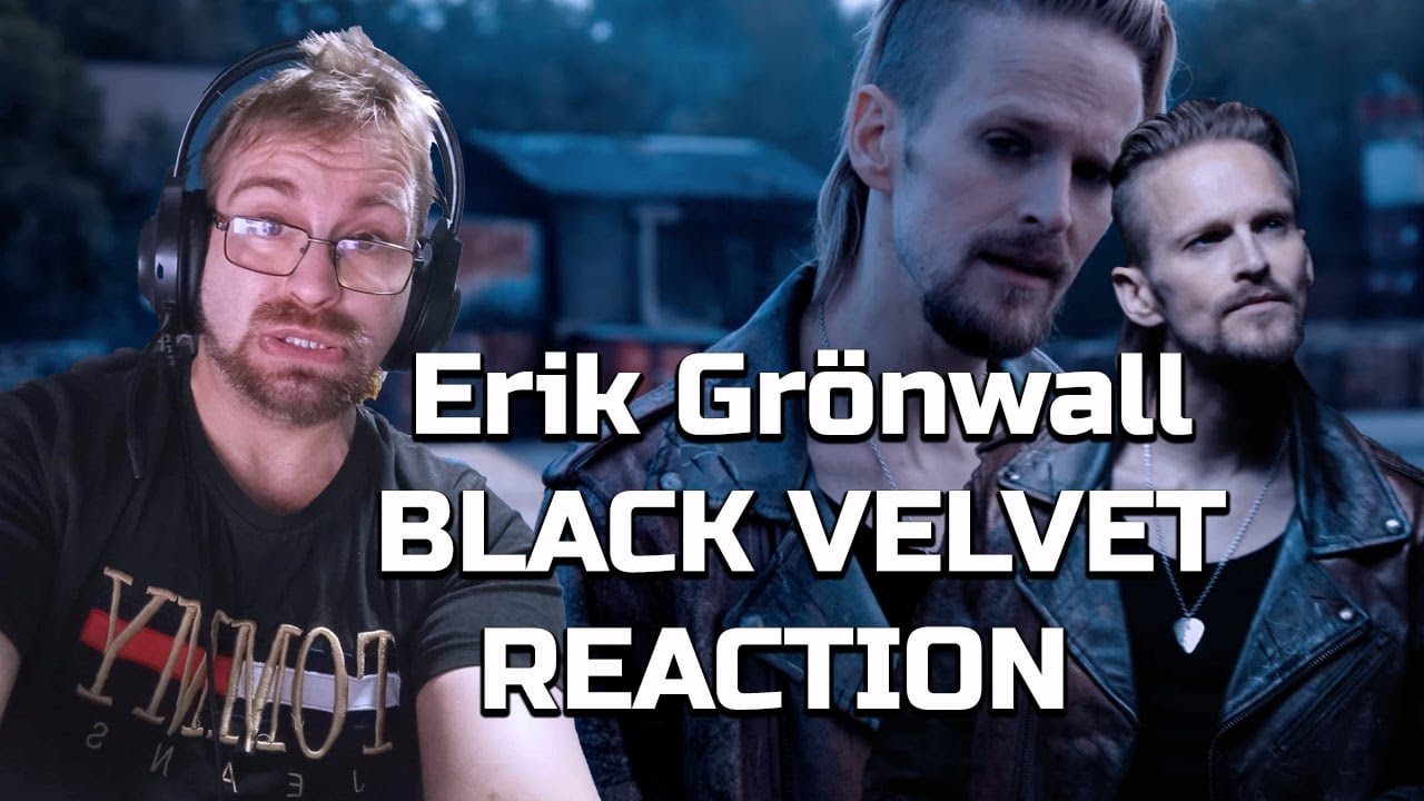 🔮✨**Erik Grönwall -Black Velvet (Dark Version)-|REACTION ** 🎤🔥