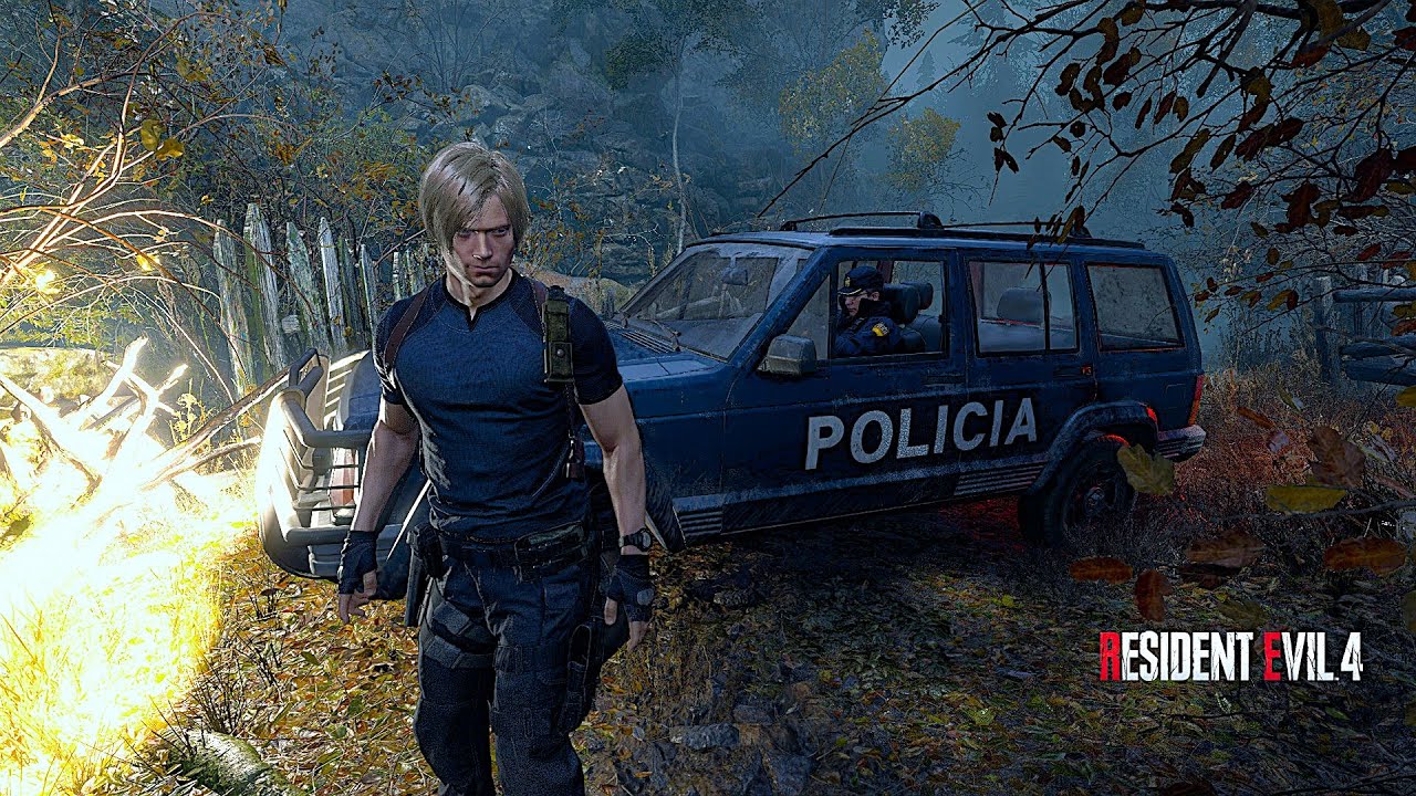 🔴Resident Evil 4 Remake - Tactical Leon #shorts