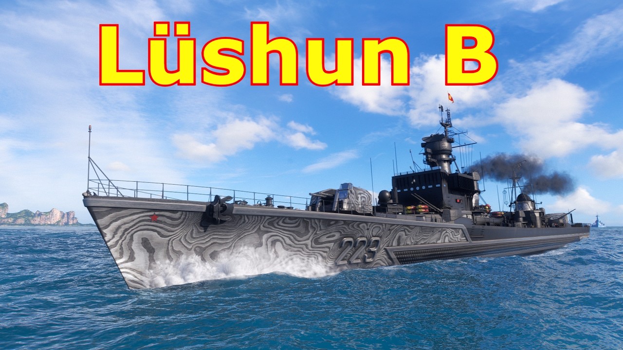Lüshun B : 305K Damage - World of WarShips.