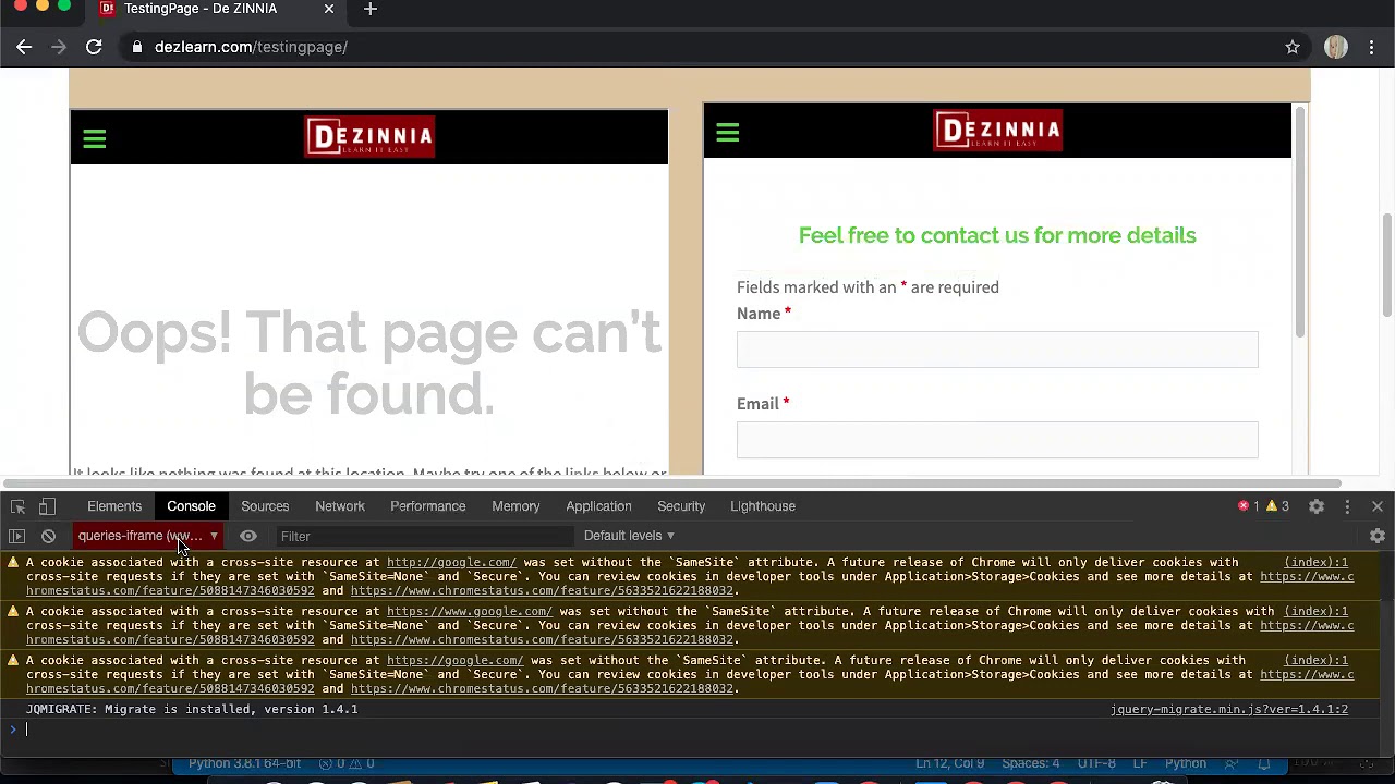 Web Automation Testing Using Selenium Python Part 2 iframes
