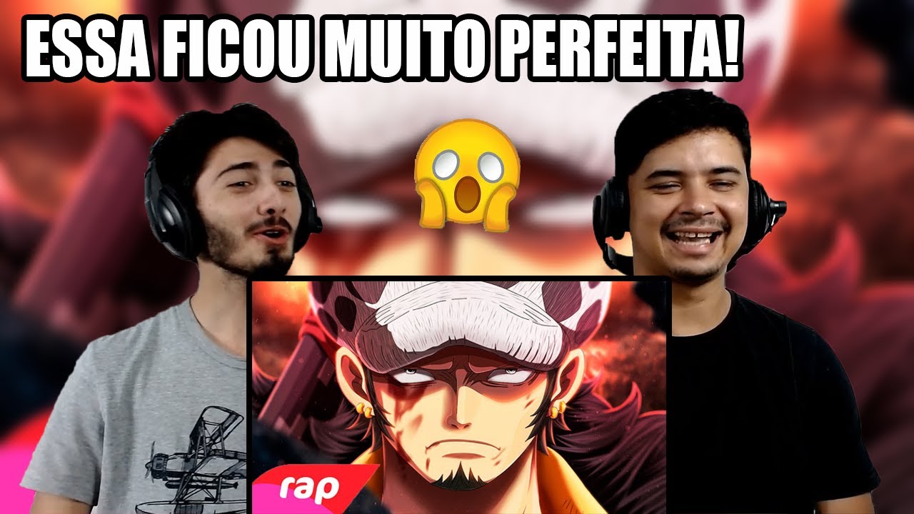 REACT Rap do Law (One Piece) - CIRURGIÃO DA MORTE | NERD HITS